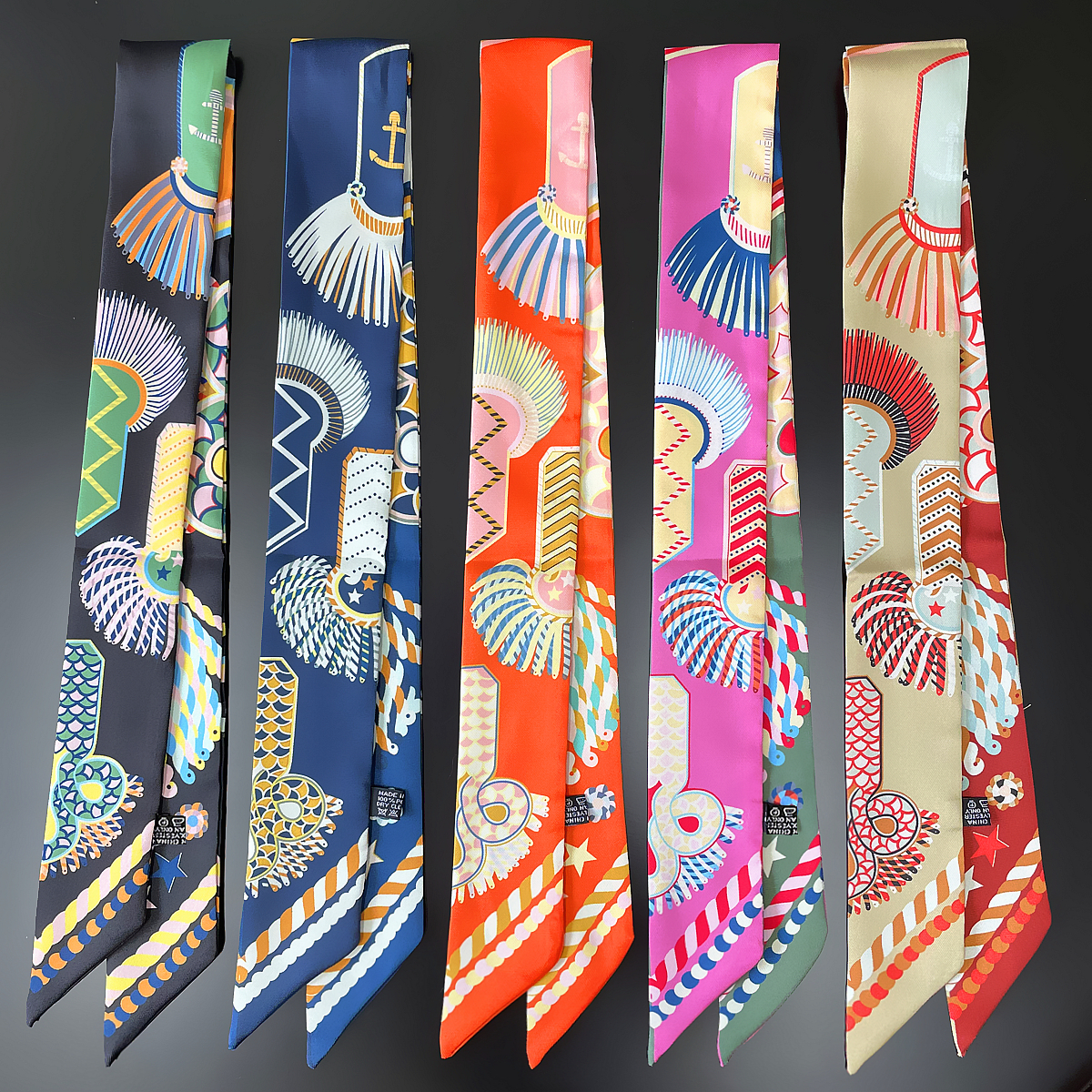 Luxury Bags Women Brands - Brand Design Twill 100% Silk Scarf