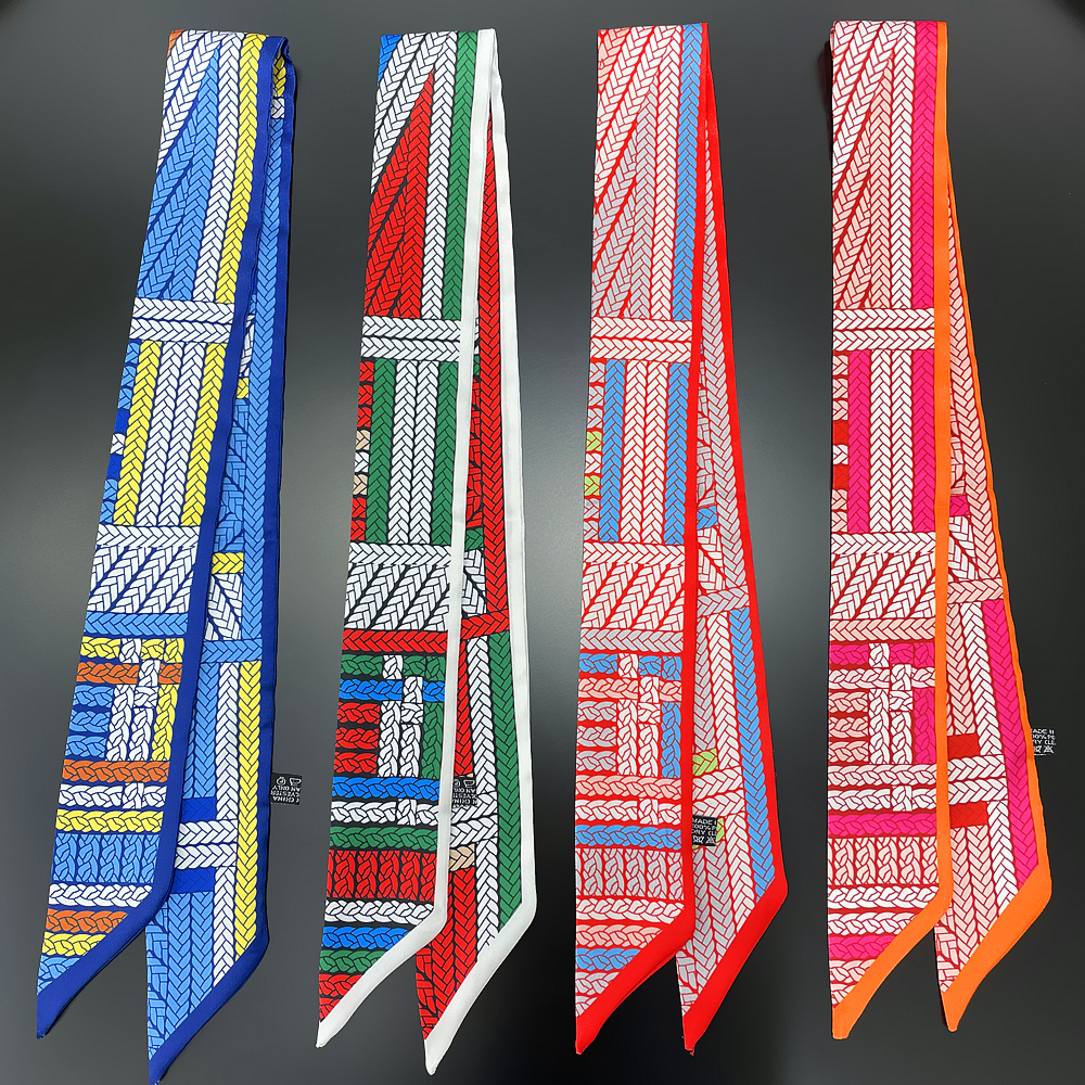Luxury Bags Women Brands - 2024 New Rope Print Women Scarf