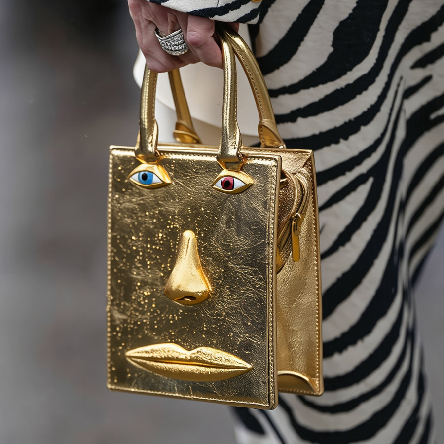 Face Bag Women High Quality Bl - огляд і ціна Luxury Bags Gold