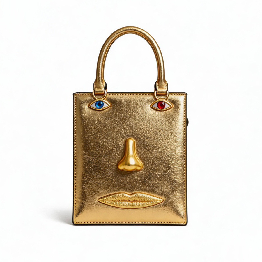 Face Bag Women High Quality Bl - огляд і ціна Luxury Bags Gold