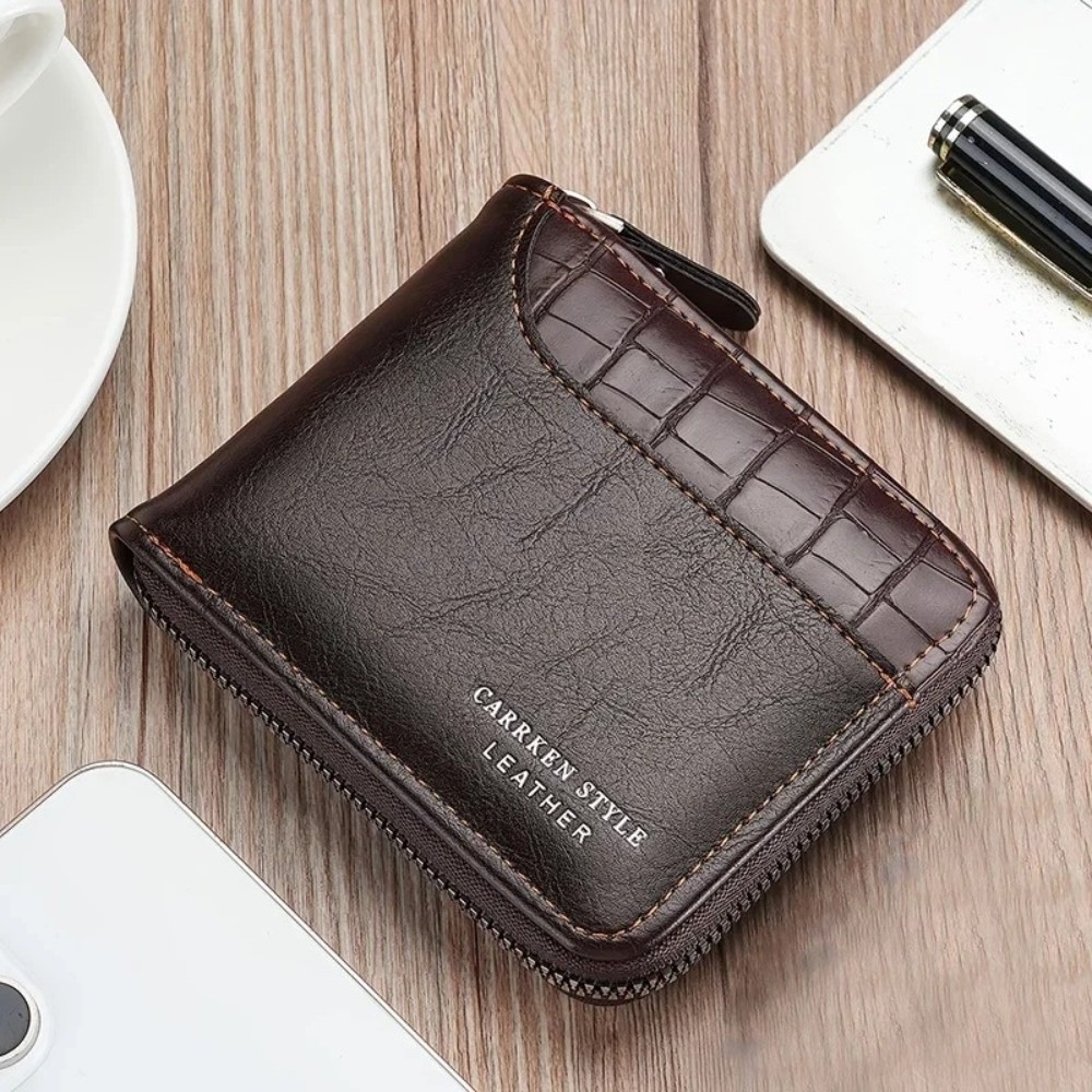New PU Leather Men’s Wallet Zi - огляд і ціна Luxury Bags News