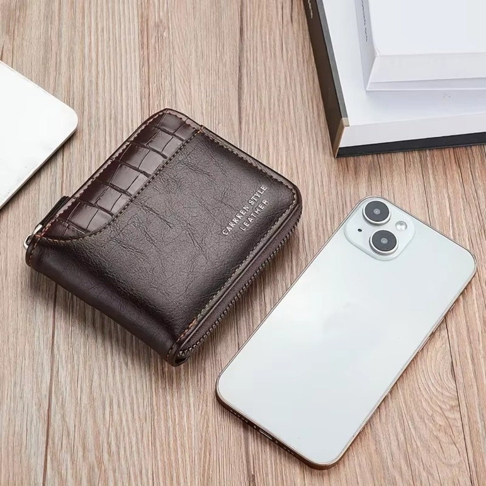 New PU Leather Men’s Wallet Zi - огляд і ціна Luxury Bags News