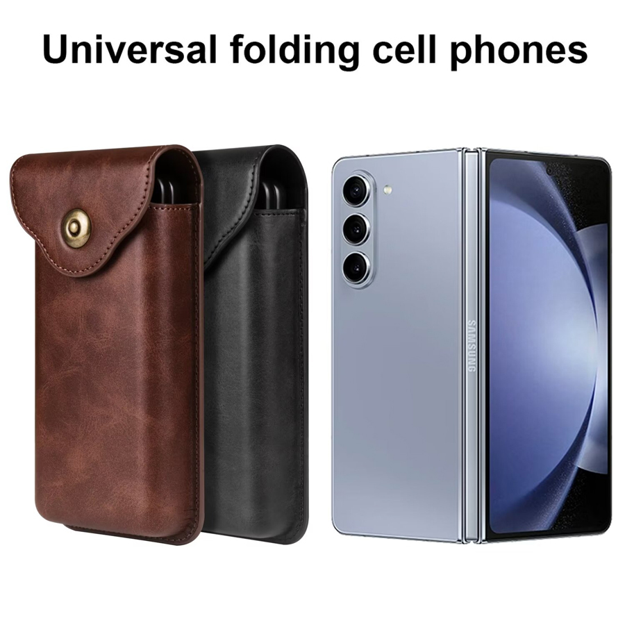 For Samsung Galaxy Z Fold 7/Fo - огляд і ціна Belt Bag Leather Wide