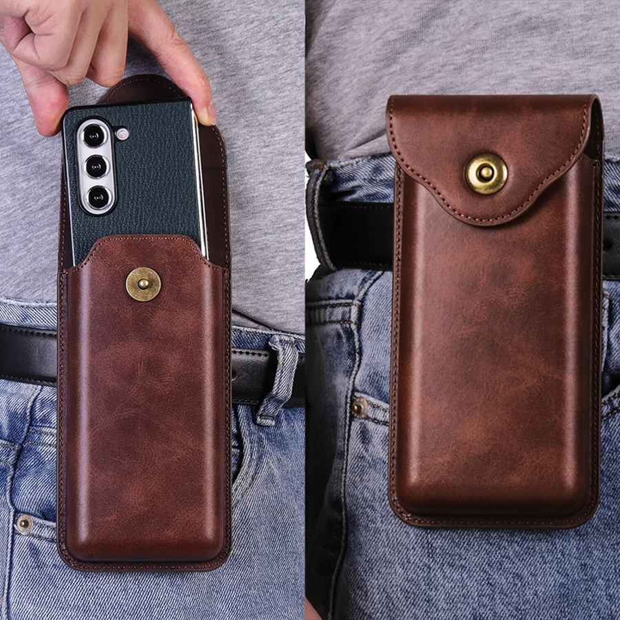 For Samsung Galaxy Z Fold 7/Fo - огляд і ціна Belt Bag Leather Wide