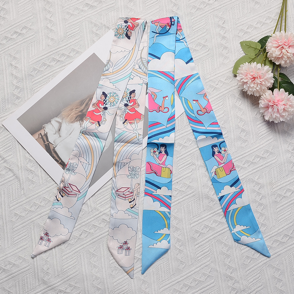 Women Hair Scarf 2024 New Bran - огляд і ціна Luxury Bags Women Brands