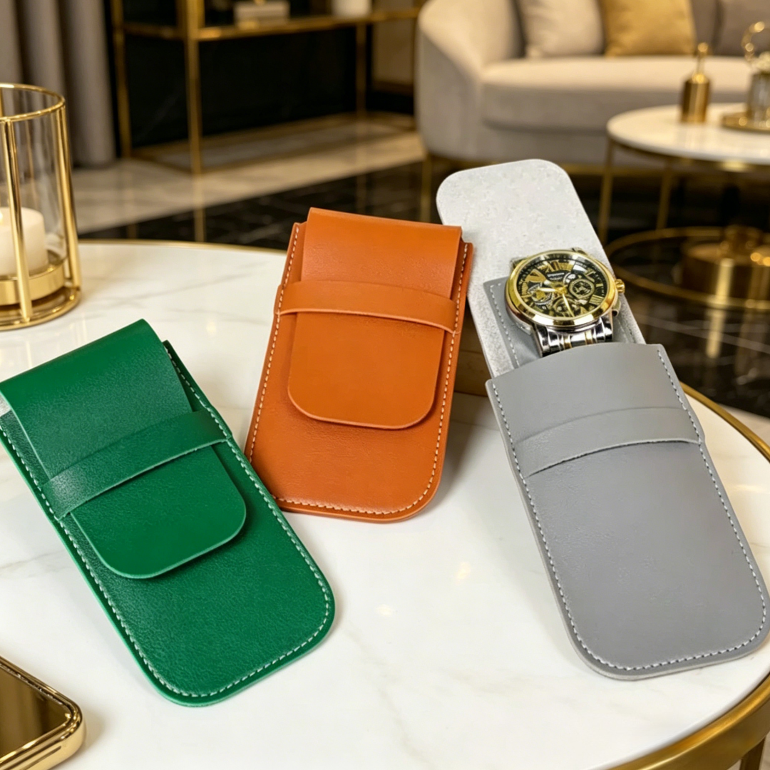 Leather Watch Pouch Single Slo - огляд і ціна Luxury Bags News