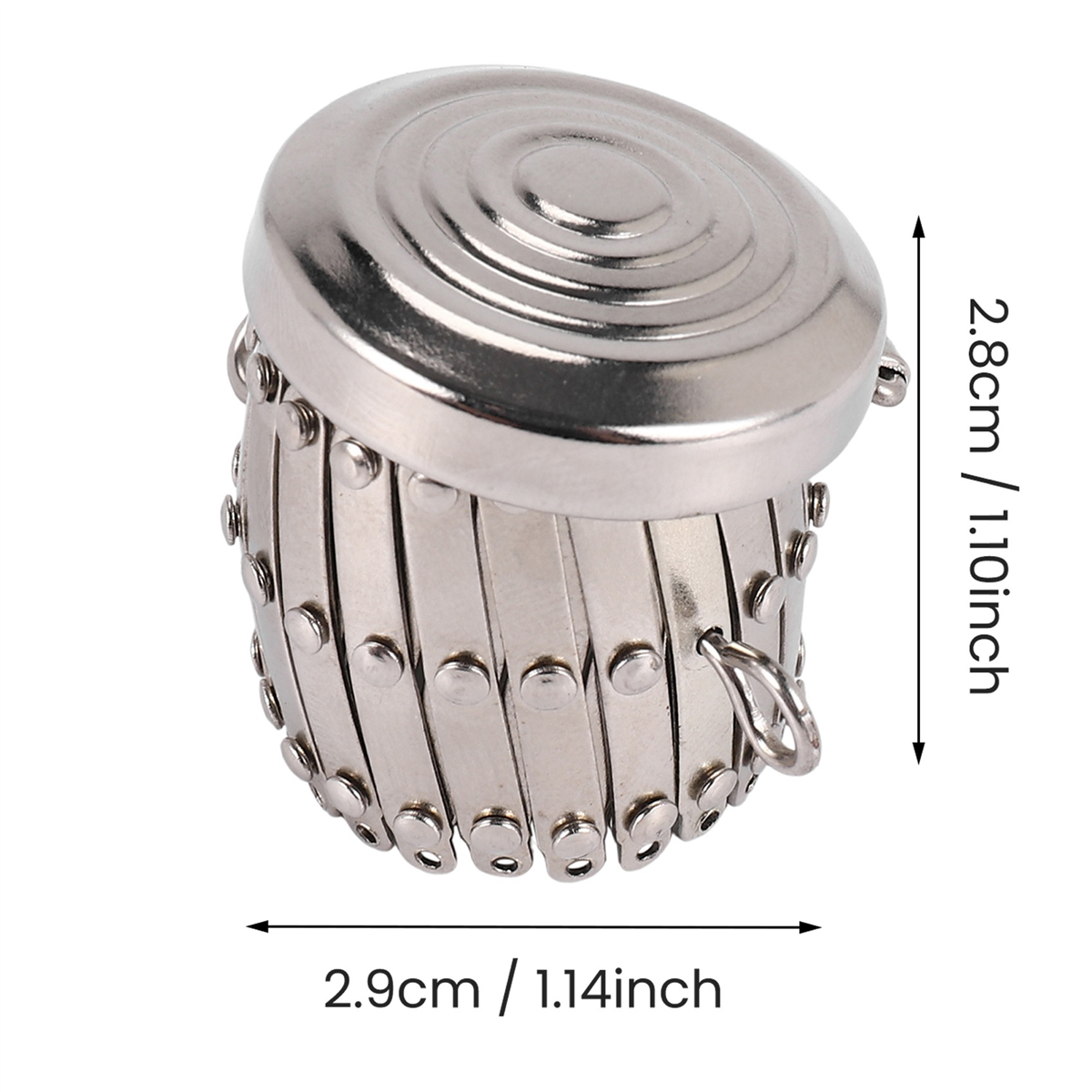 AA26P Round Finish Bags Hardwa - огляд і ціна Luxury Bags With Silver Hardware