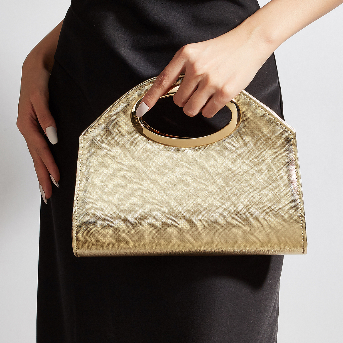 Women's Evening Bag, Gold Colo - огляд і ціна Luxury Bags Gold