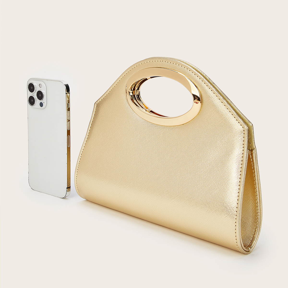 Women's Evening Bag, Gold Colo - огляд і ціна Luxury Bags Gold