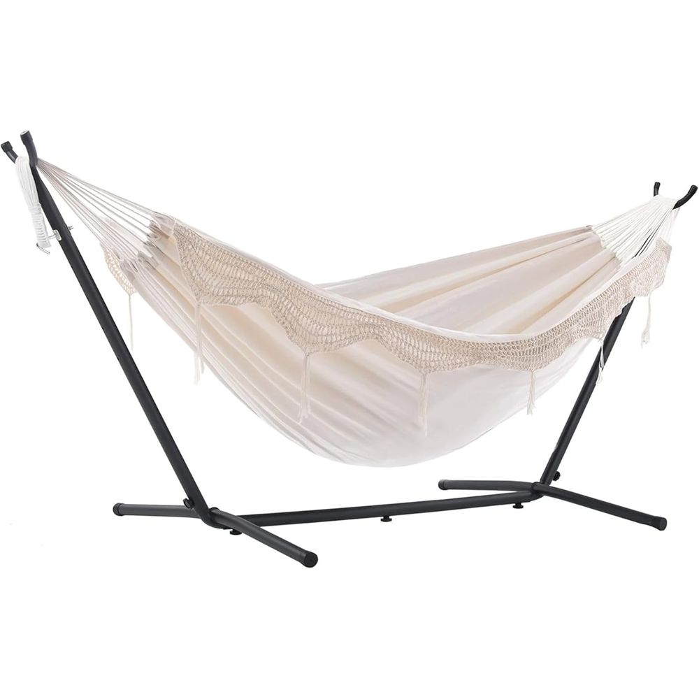 Luxury Double Cotton Hammock w - огляд і ціна Luxury Bags In Usa