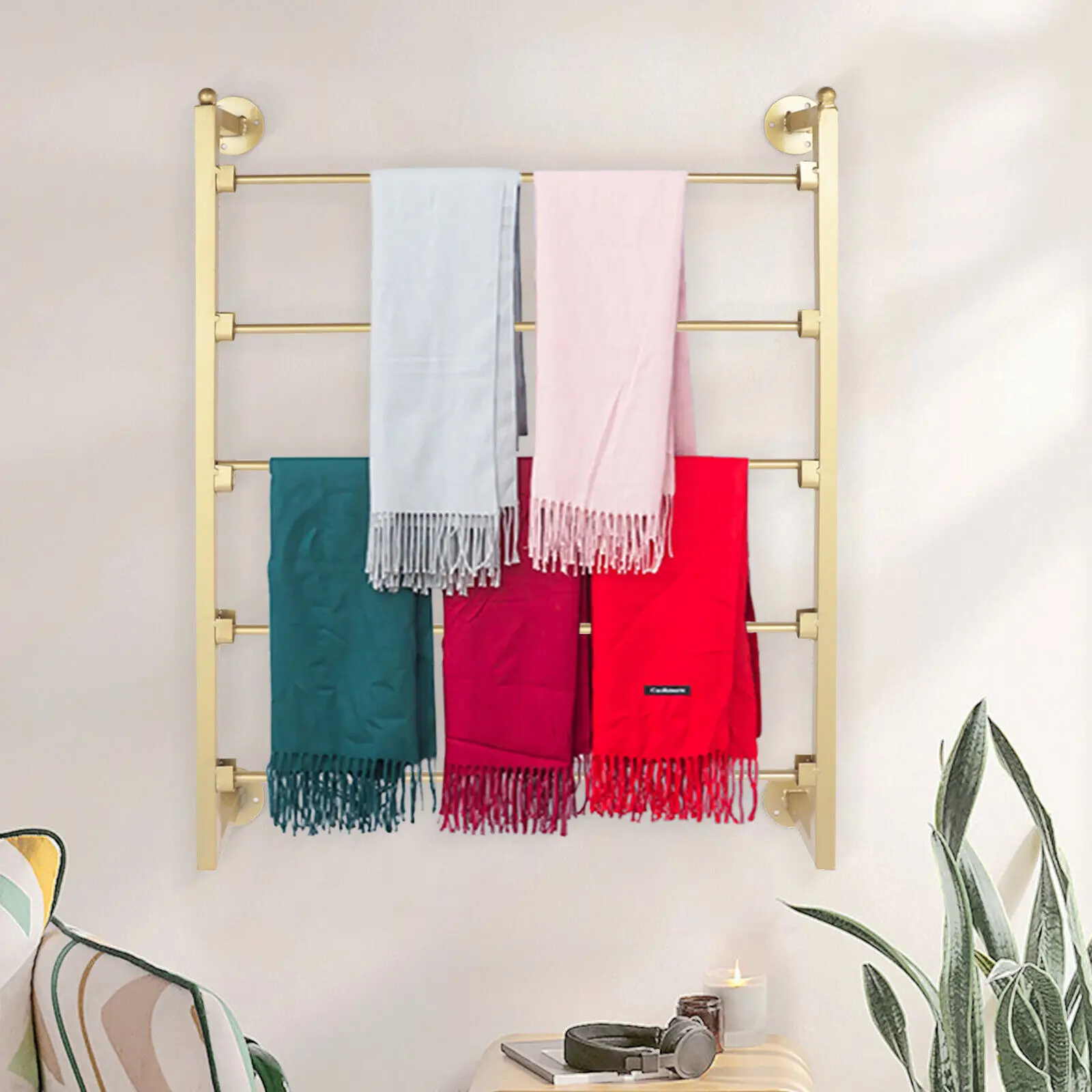 Wall Mount Metal Scarf Organiz - огляд і ціна Luxury Bags In Usa
