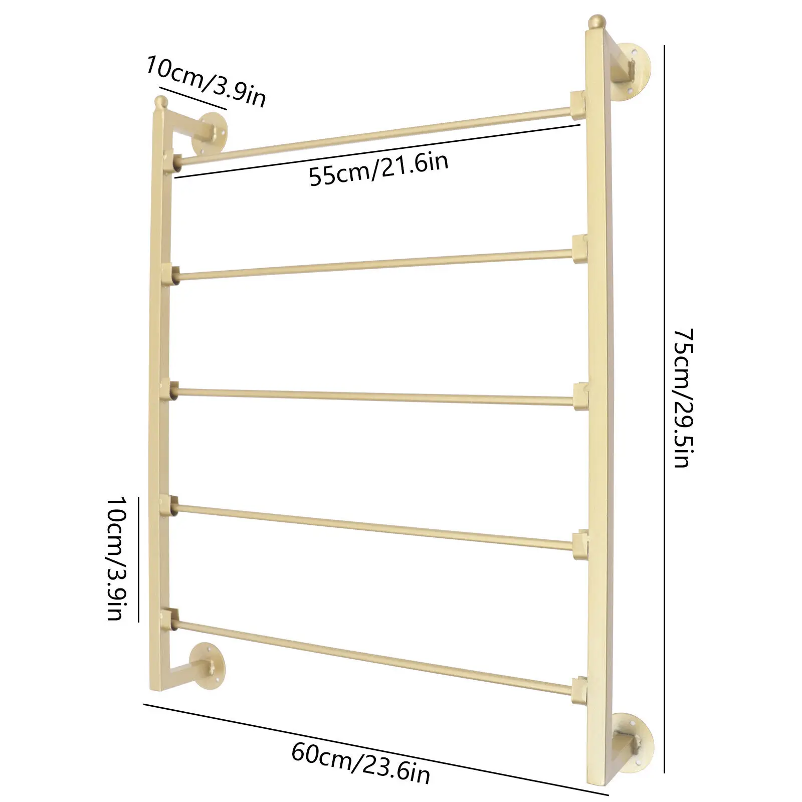 Wall Mount Metal Scarf Organiz - огляд і ціна Luxury Bags In Usa