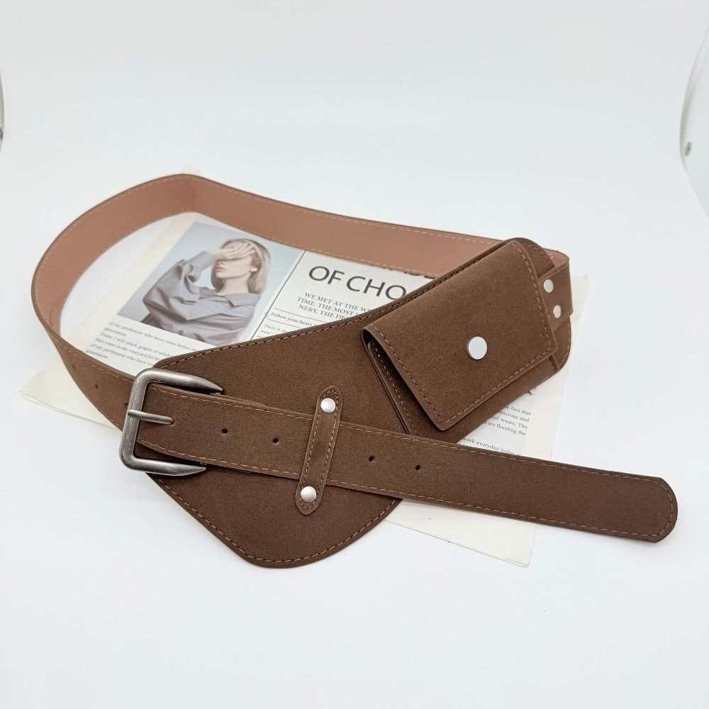 Fashion PU Pin Buckle Waistban - огляд і ціна Belt Bag Leather Wide