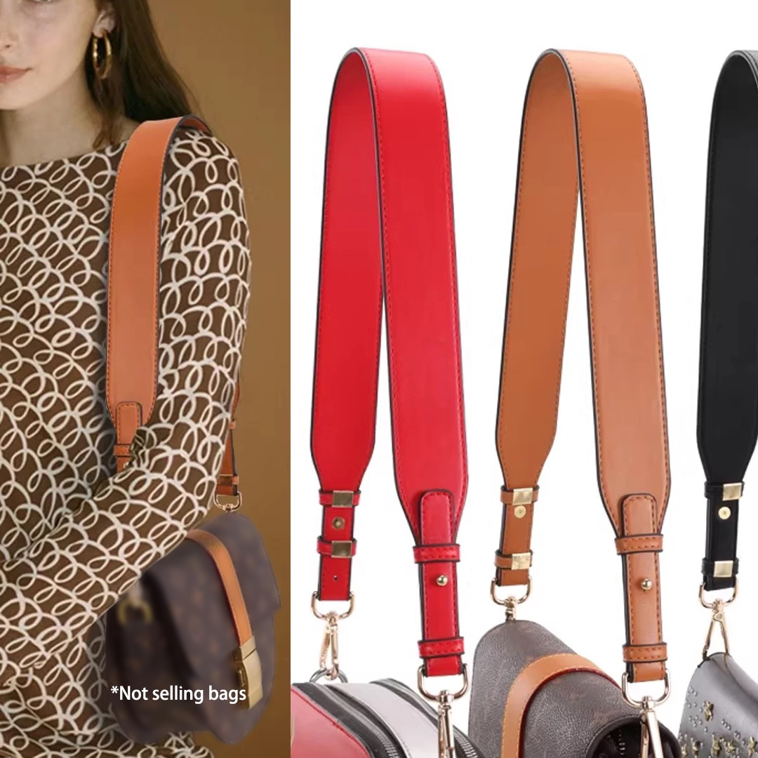 New Leather Bag Straps Women S - огляд і ціна Belt Bag Leather Wide
