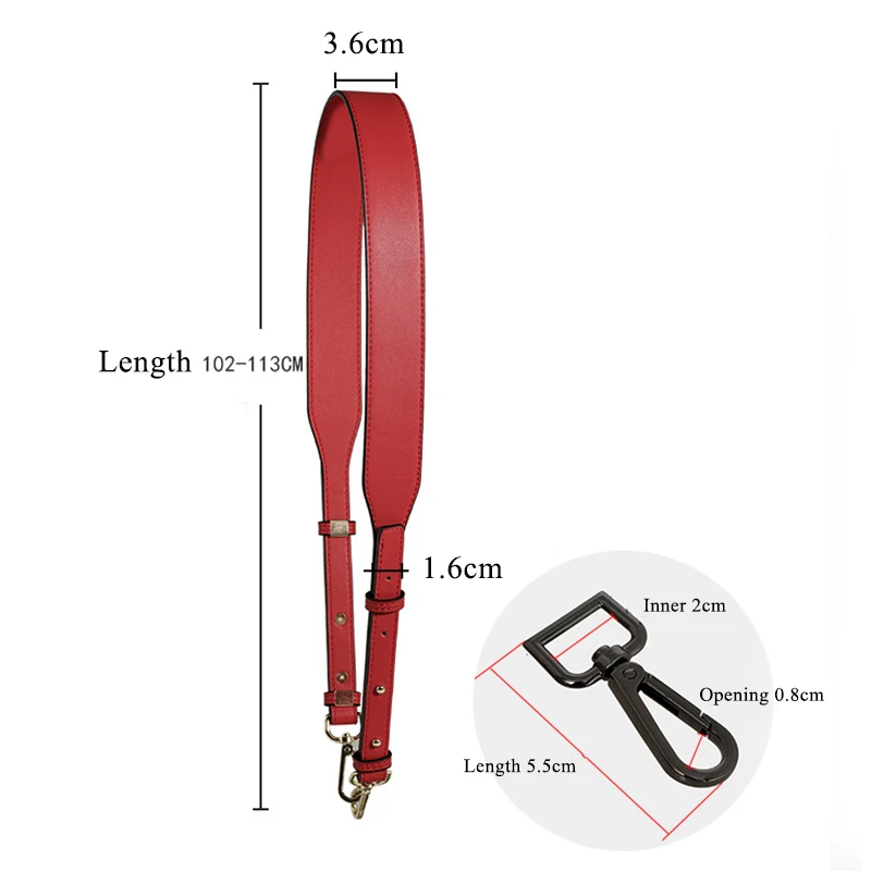 Adjustable 103-113cm Genuine L - огляд і ціна Belt Bag Leather Wide