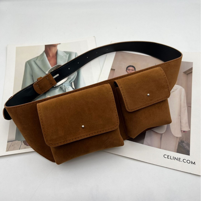 Vintage Suede PU Leather Waist - огляд і ціна Belt Bag Leather Wide