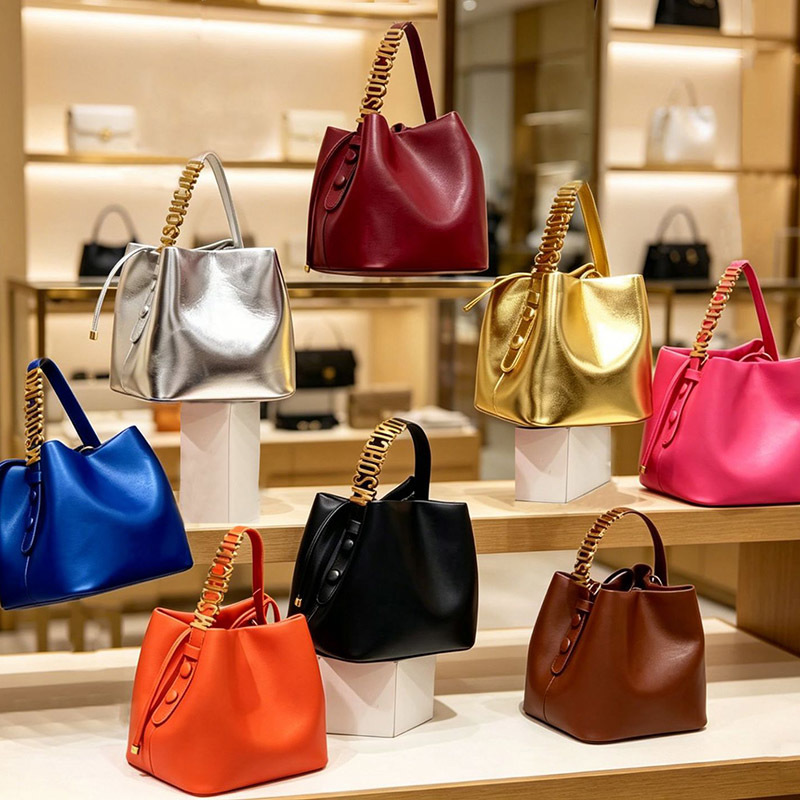 2026 New Light Luxury Drawstri - огляд і ціна Luxury Bags Gold