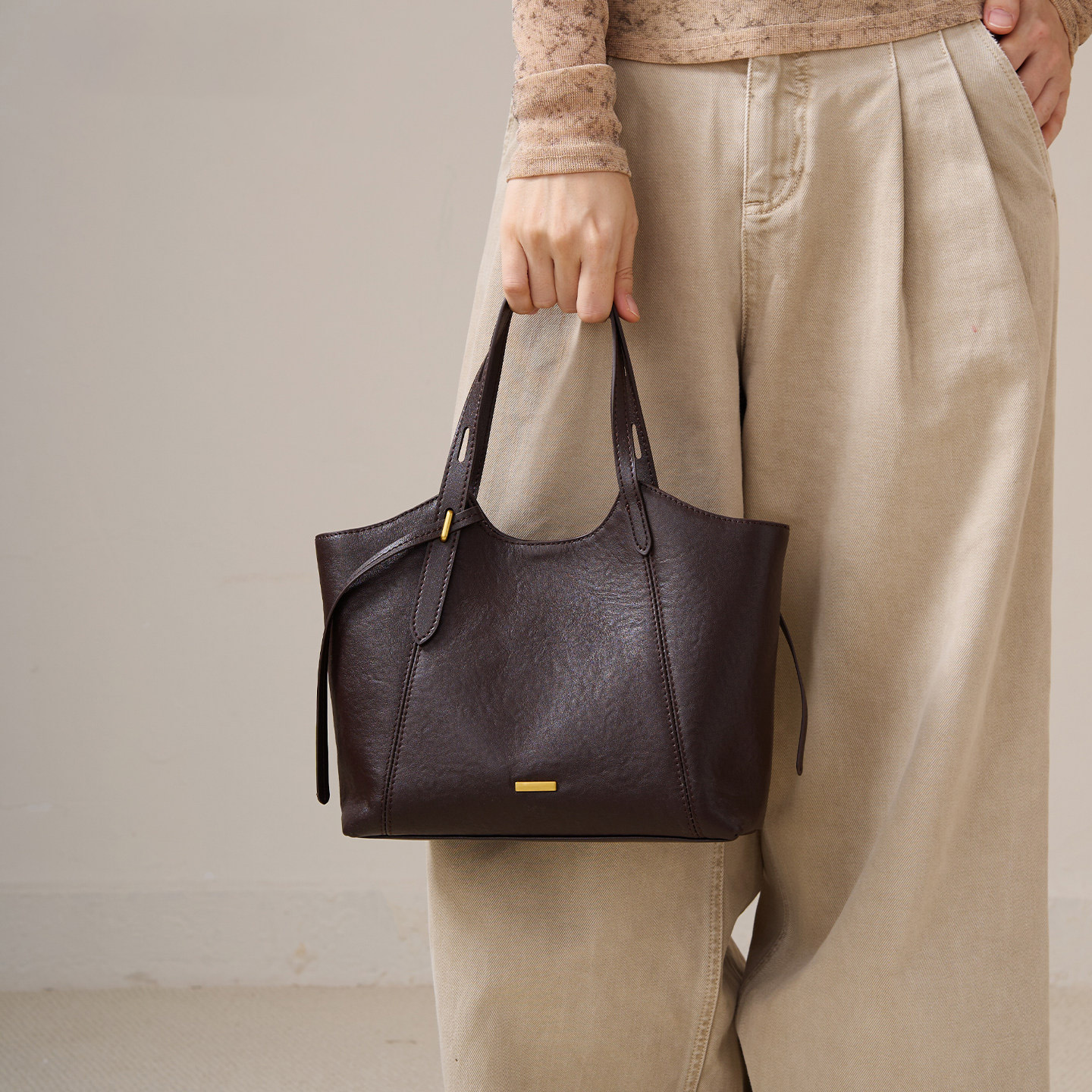 Women's Genuine Cowhide Leathe - огляд і ціна Luxury Bags Gold