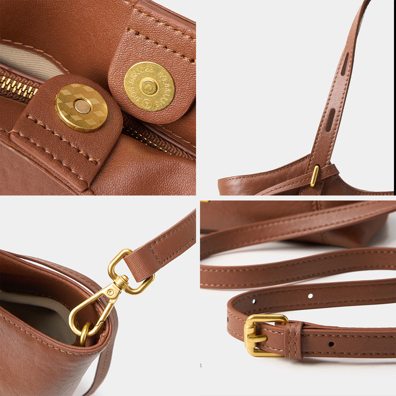 Women's Genuine Cowhide Leathe - огляд і ціна Luxury Bags Gold