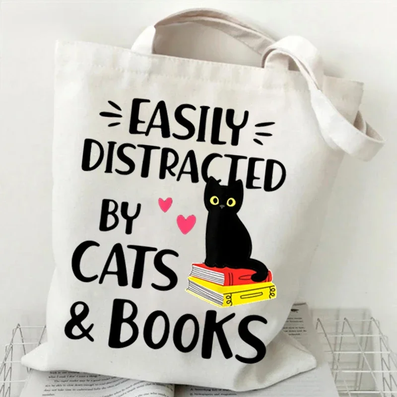 Musical Symbols Cat Tote Bag K - огляд і ціна Canvas Tote Designer