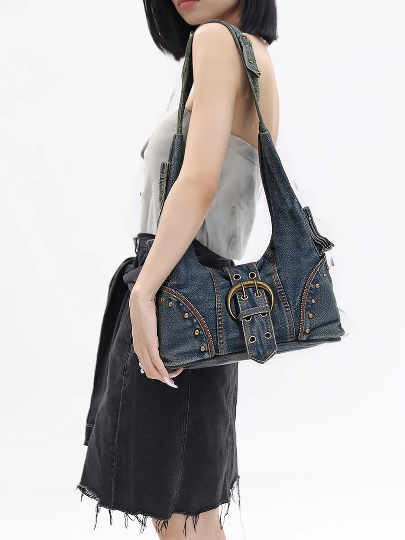 New Denim Fabric Bag Maillard  - огляд і ціна Luxury Bags News