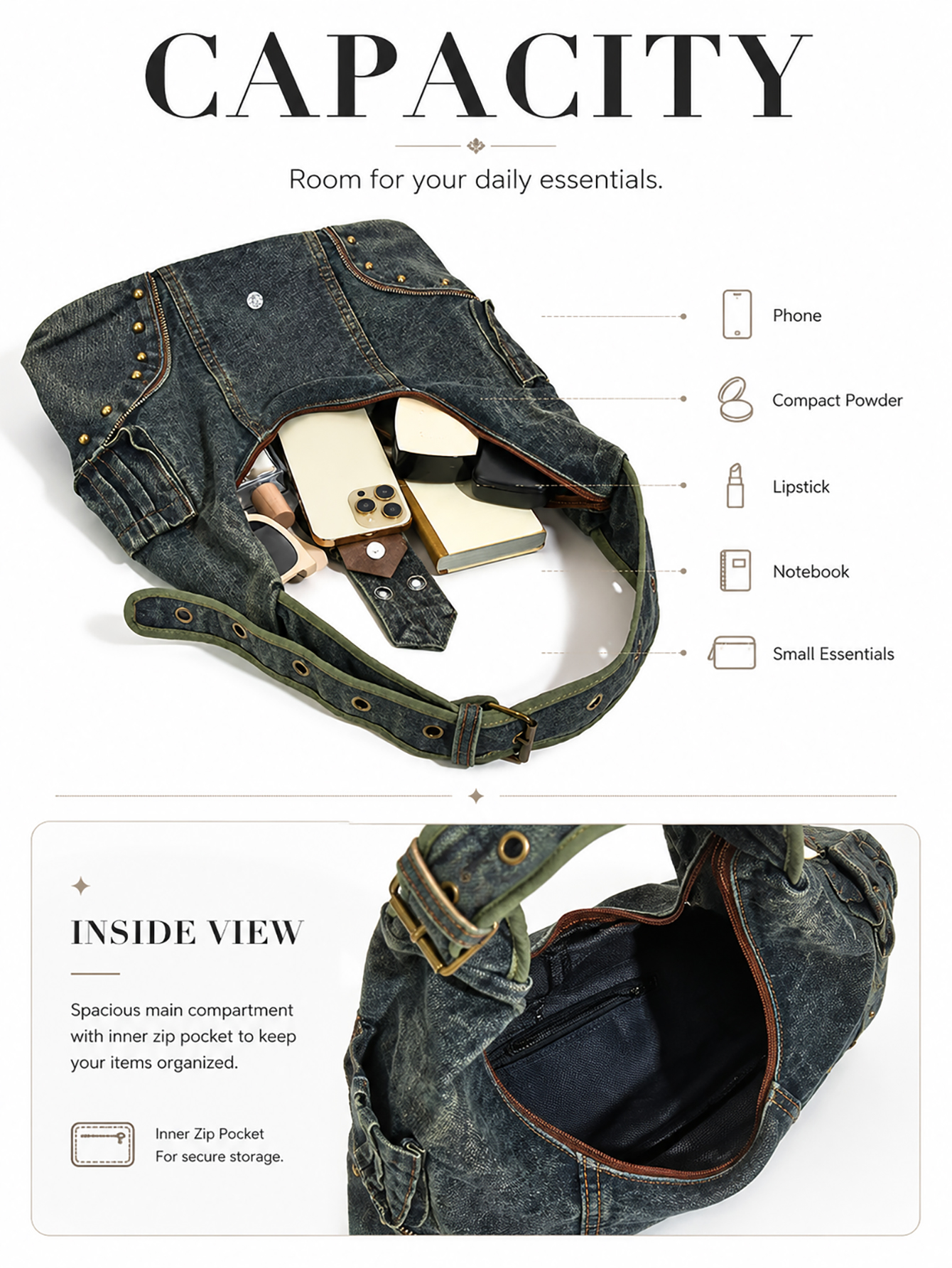 New Denim Fabric Bag Maillard  - огляд і ціна Luxury Bags News