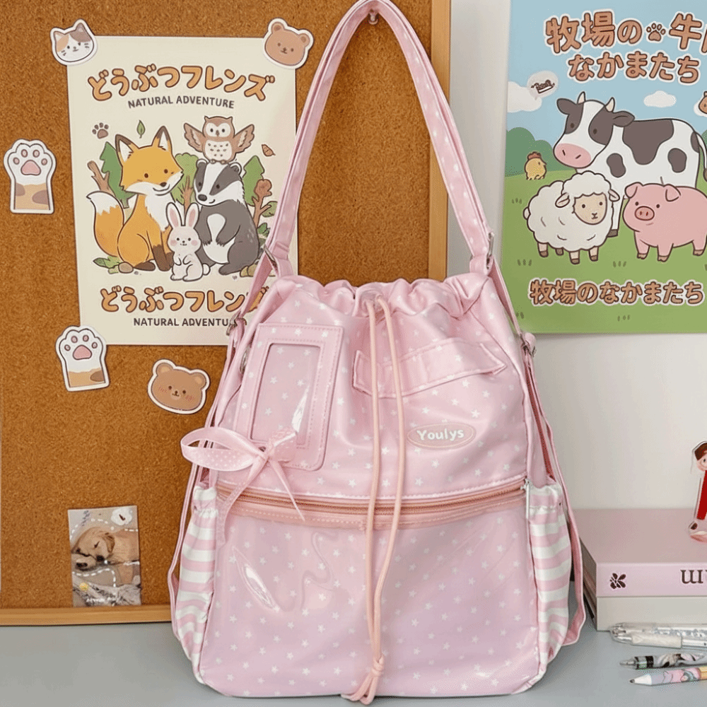 Cute Polka Dot Pattern Ita Bac - огляд і ціна Canvas Tote Designer