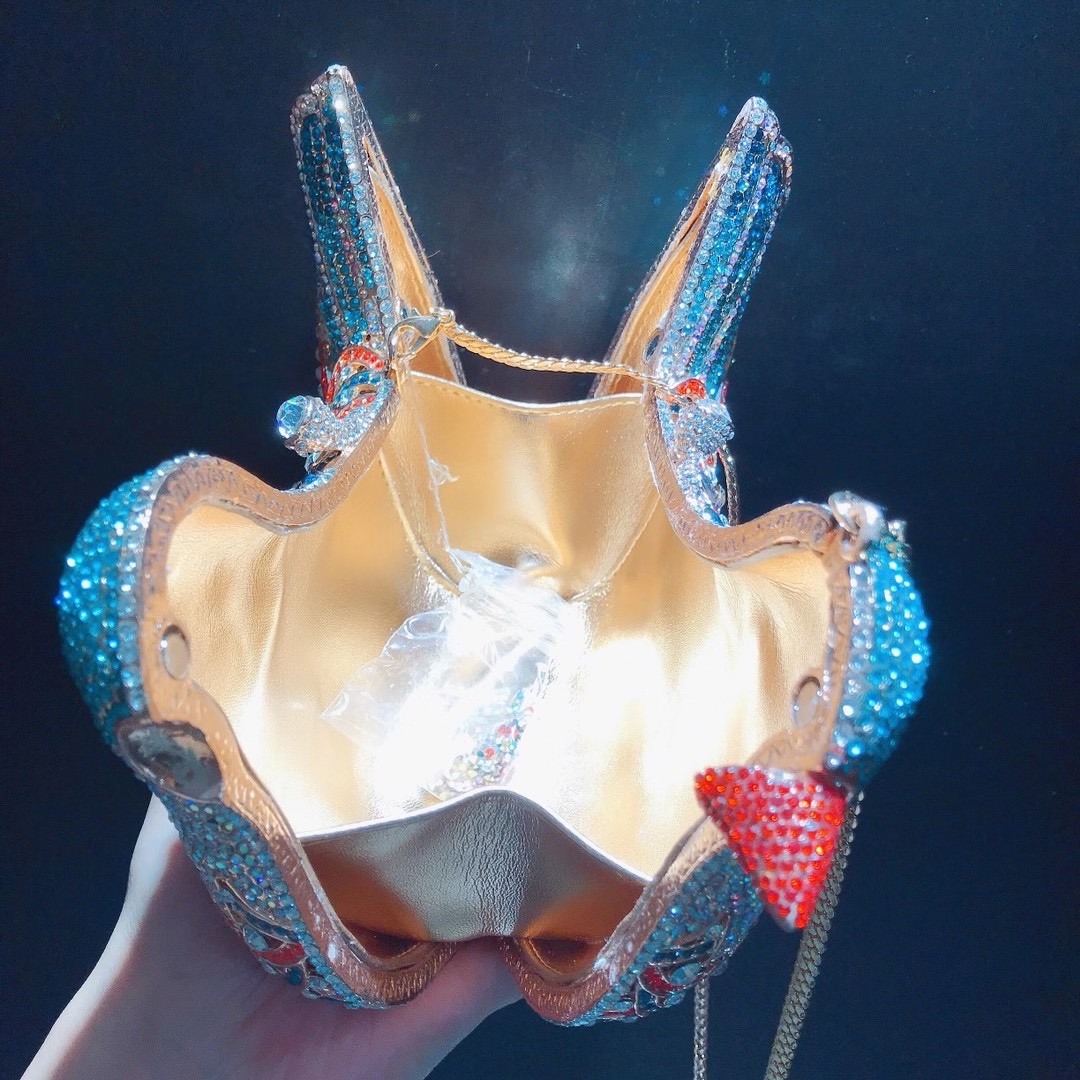 WHTUOHENG Bird Rhinestone Crys - огляд і ціна Luxury Bags Gold