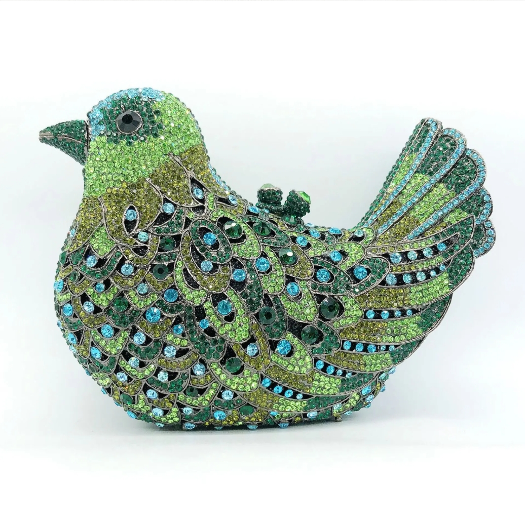 WHTUOHENG Bird Rhinestone Crys - огляд і ціна Luxury Bags Gold