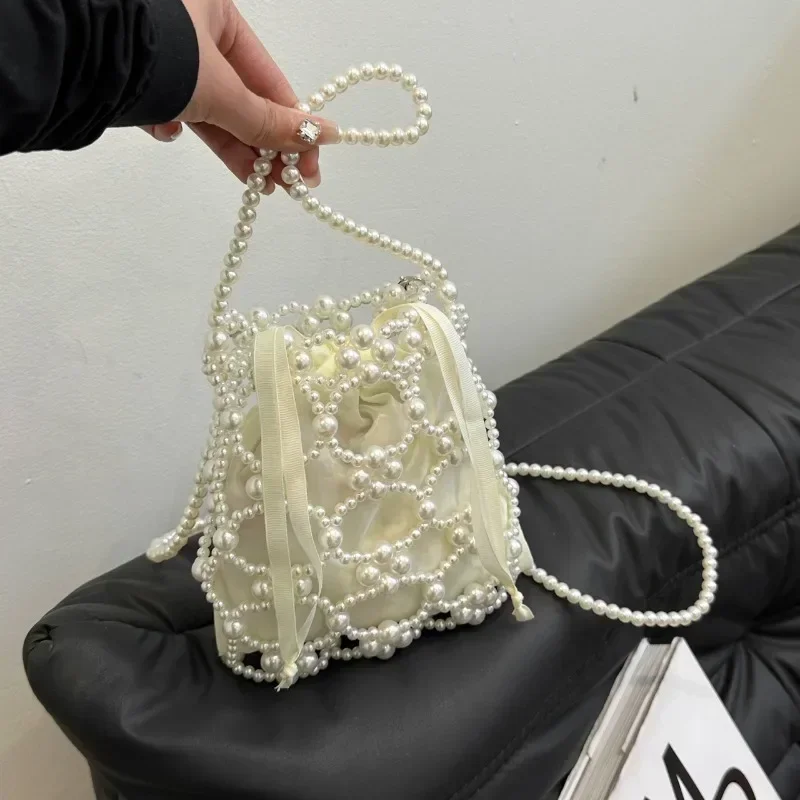 Fashion Beading Bucket Shoulde - огляд і ціна Luxury Bags In Sale
