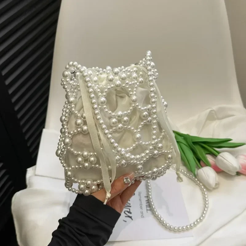 Fashion Beading Bucket Shoulde - огляд і ціна Luxury Bags In Sale