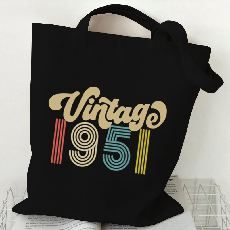 Vintage 1954 Pattern Canvas Sh - огляд і ціна Canvas Tote Designer