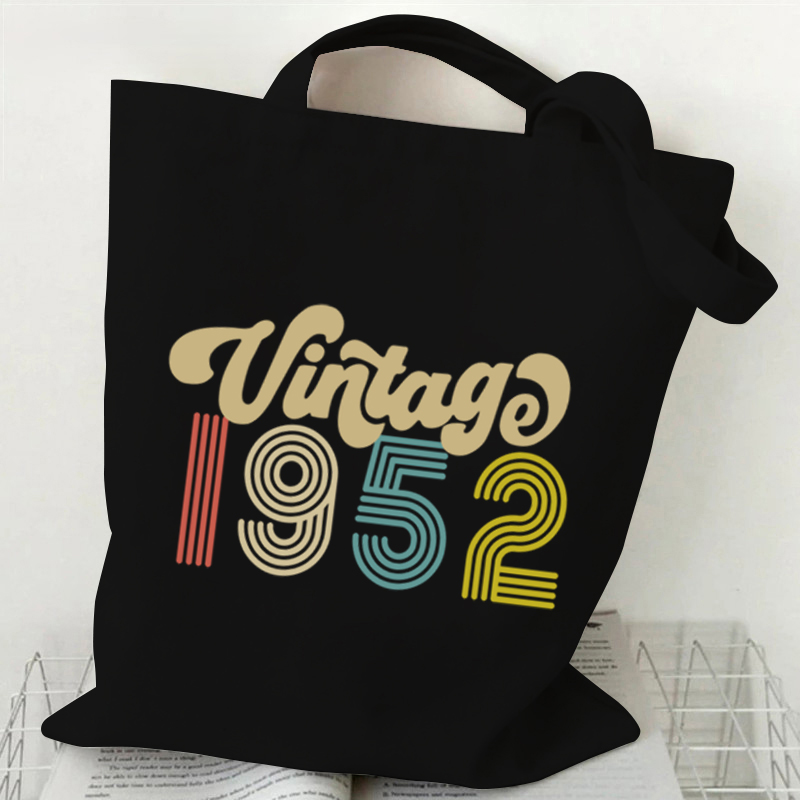 Vintage 1954 Pattern Canvas Sh - огляд і ціна Canvas Tote Designer