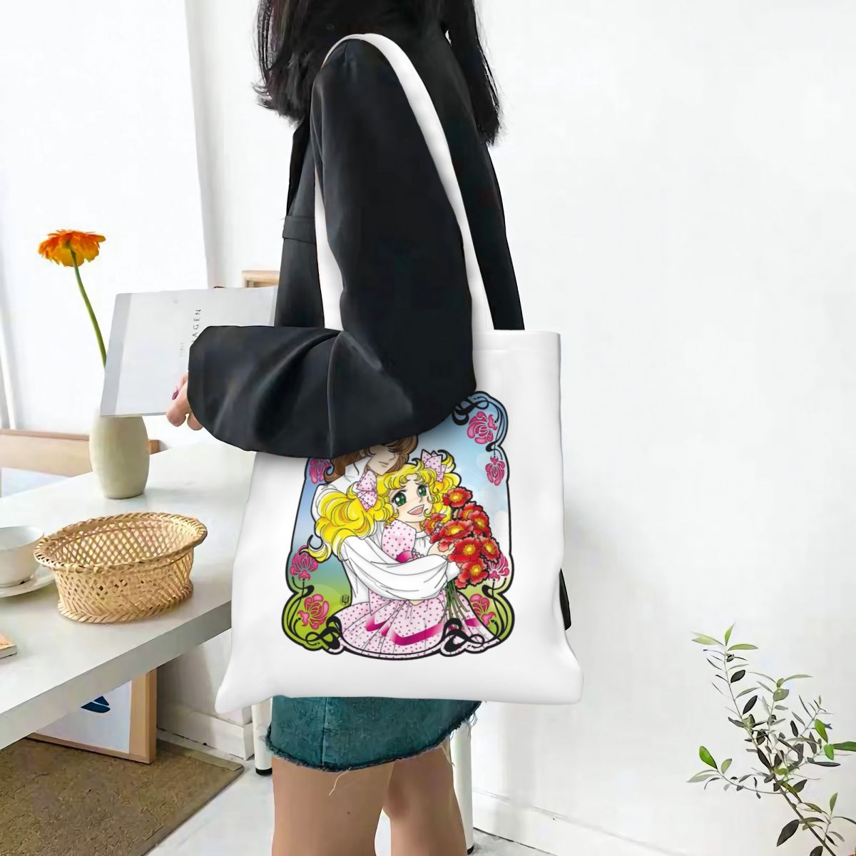 Candy Candy Anime & Terence Ca - огляд і ціна Canvas Tote Designer