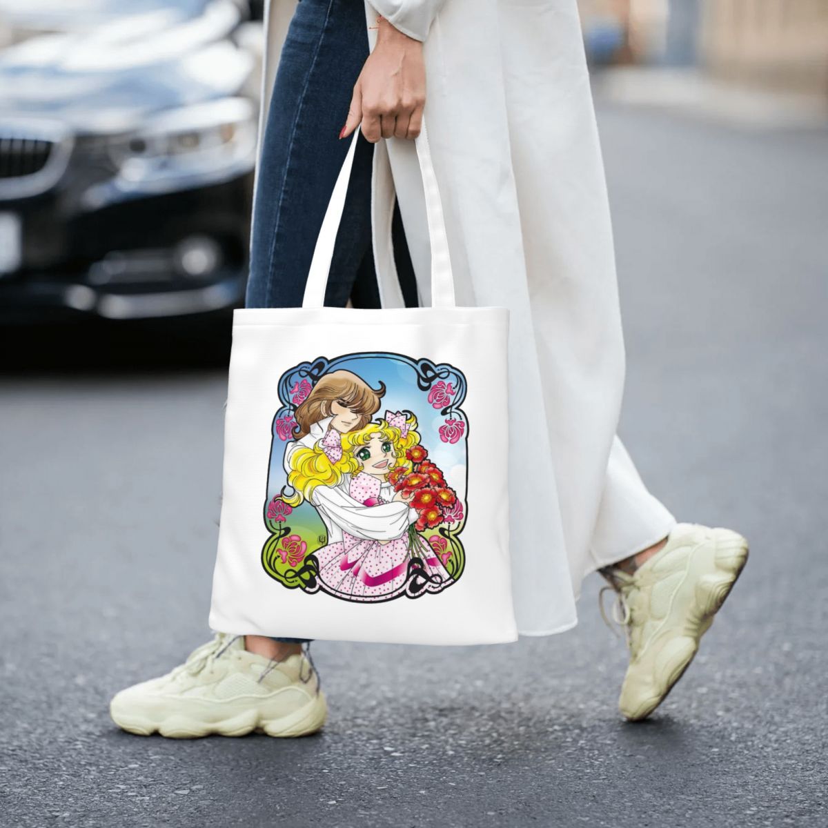 Candy Candy Anime & Terence Ca - огляд і ціна Canvas Tote Designer