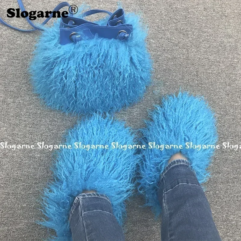 Hot Sale Spring Teddy Fur Slid - огляд і ціна Luxury Bags In Sale